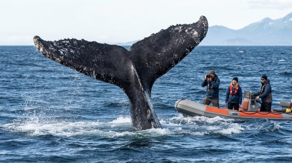 As big as a whale’s tail