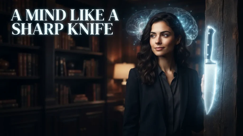  A Mind Like a Sharp Knife