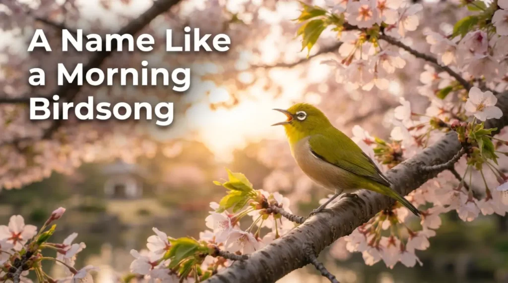 A Name Like a Morning Birdsong