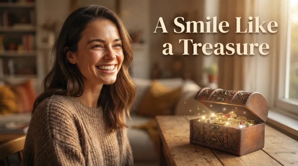 A smile like a treasure