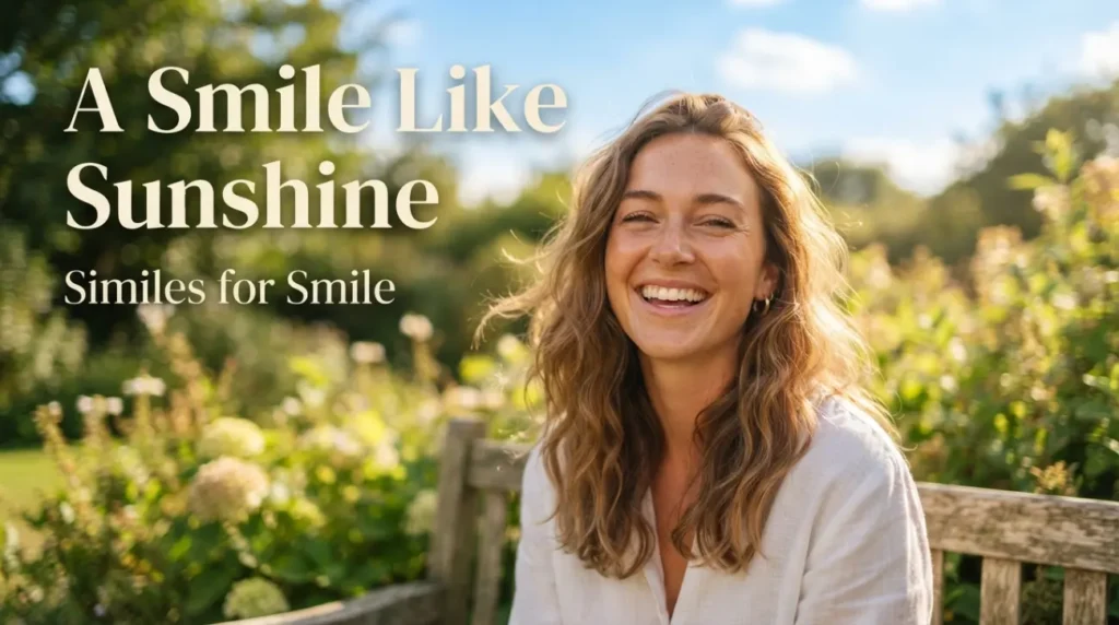  A smile like sunshine