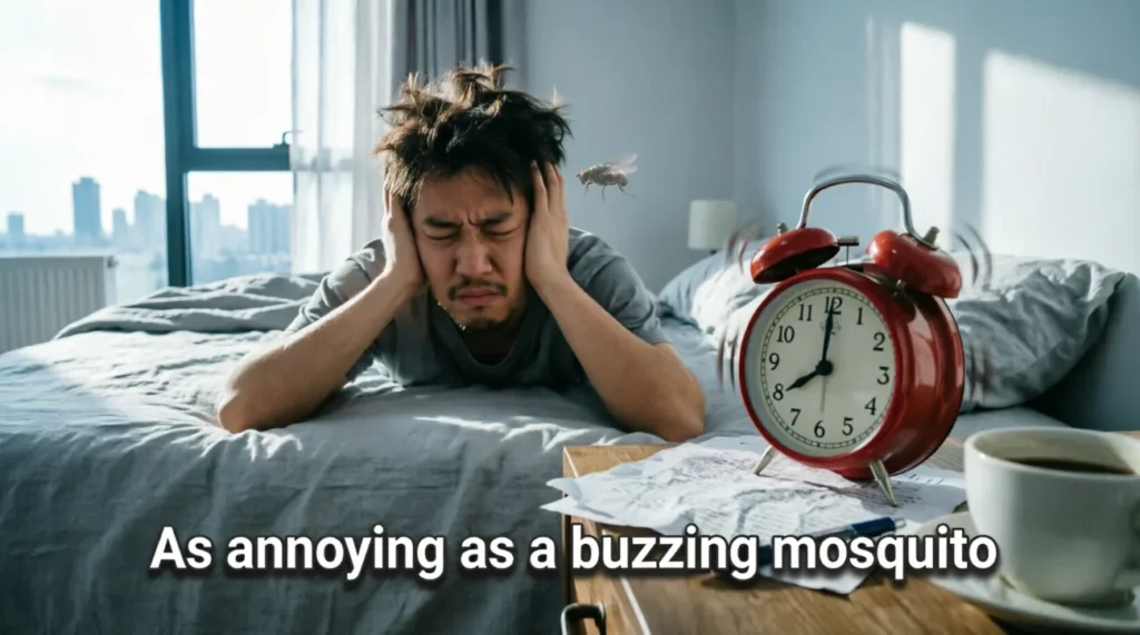 As annoying as a buzzing mosquito
