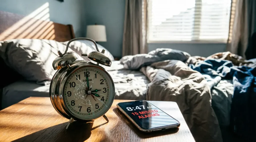As bad as a broken alarm clock