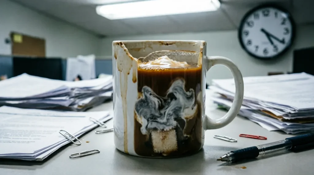 As bad as a cold cup of coffee