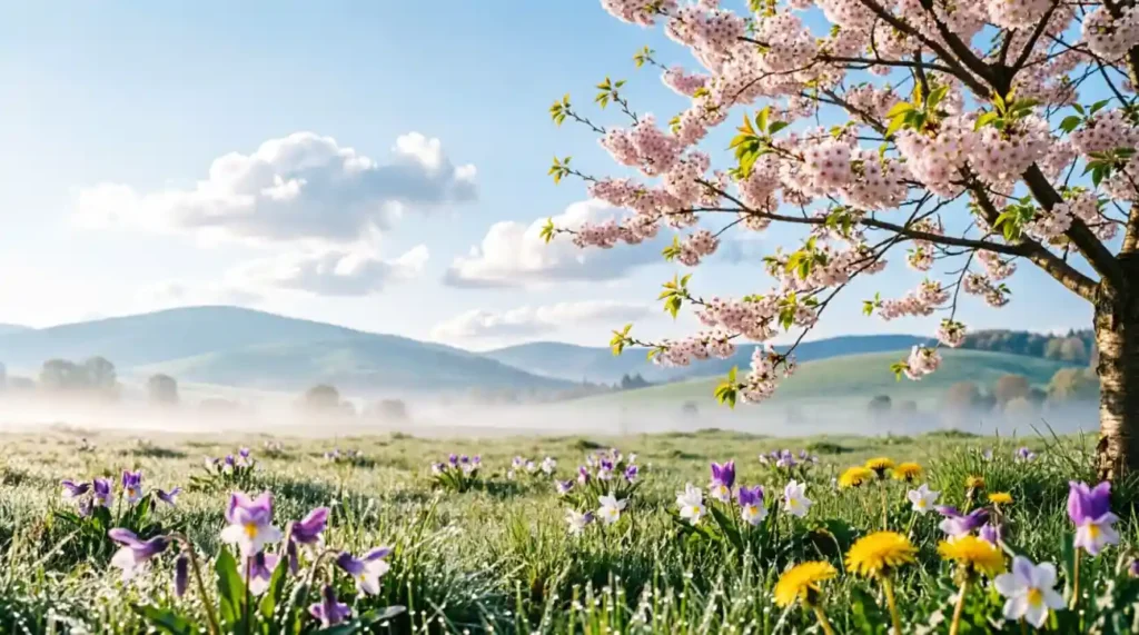 As beautiful as a fresh spring morning