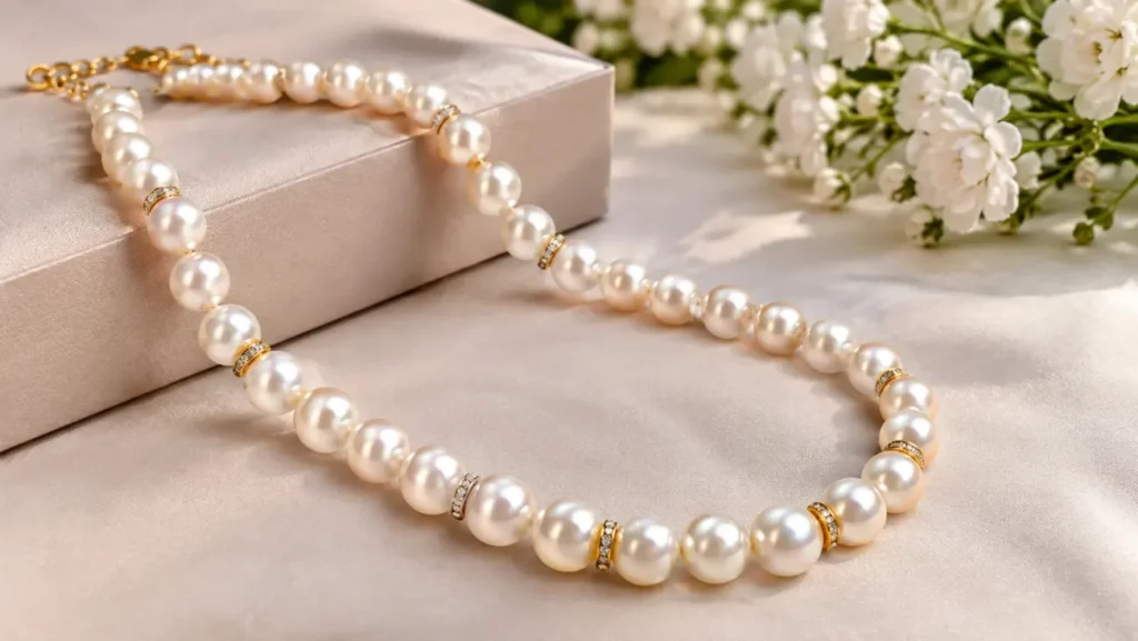 As beautiful as a pearl necklace
