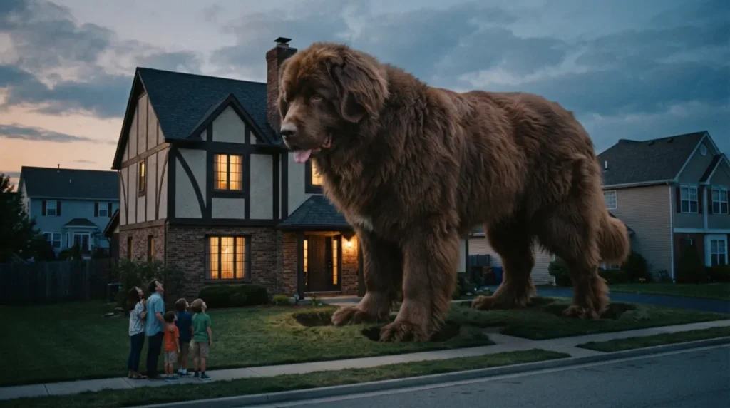 As big as a house