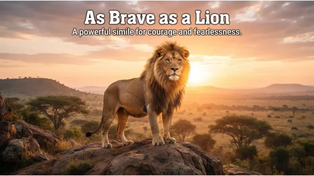 As Brave as a Lion