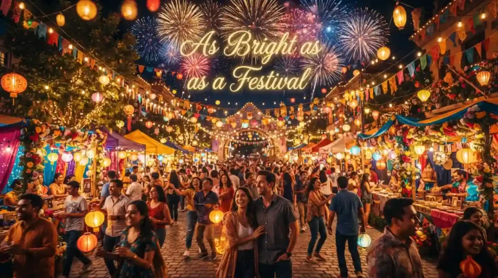 As Bright as a Festival