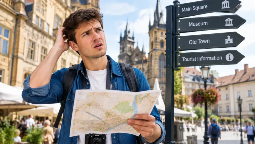 As Confused as a Lost Tourist