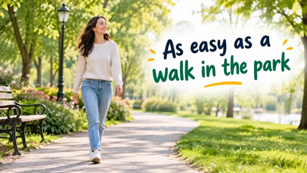As easy as a walk in the park