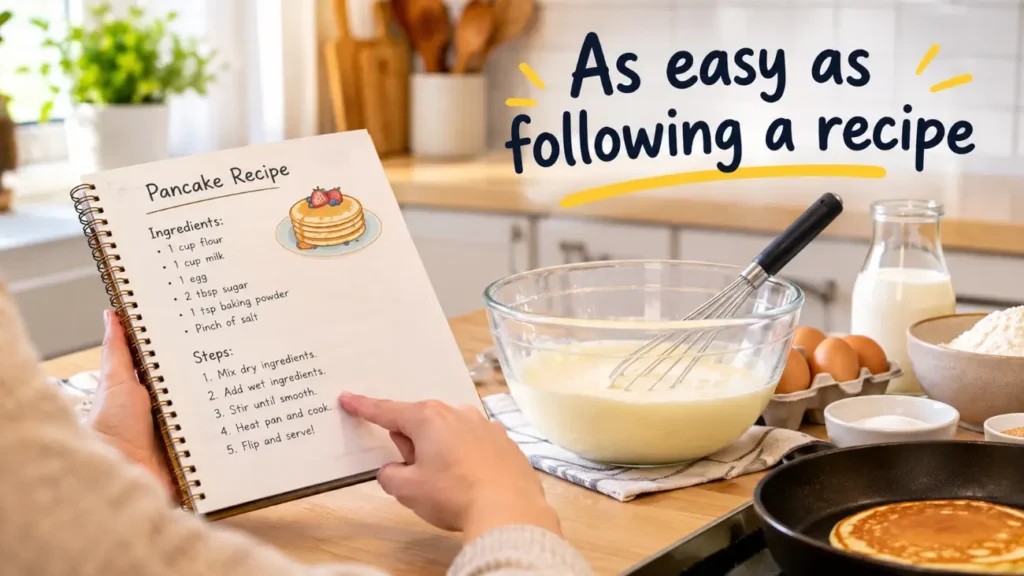 As easy as following a recipe