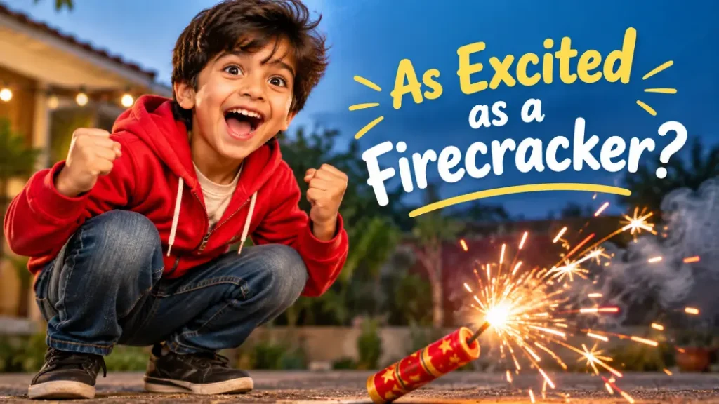 As Excited as a Firecracker