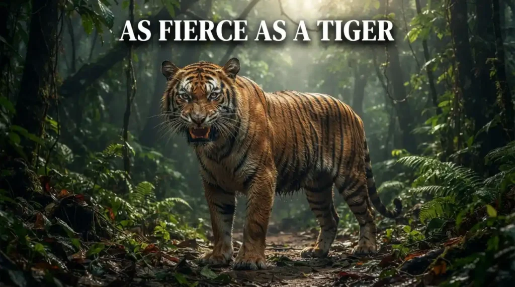 As Fierce as a Tiger