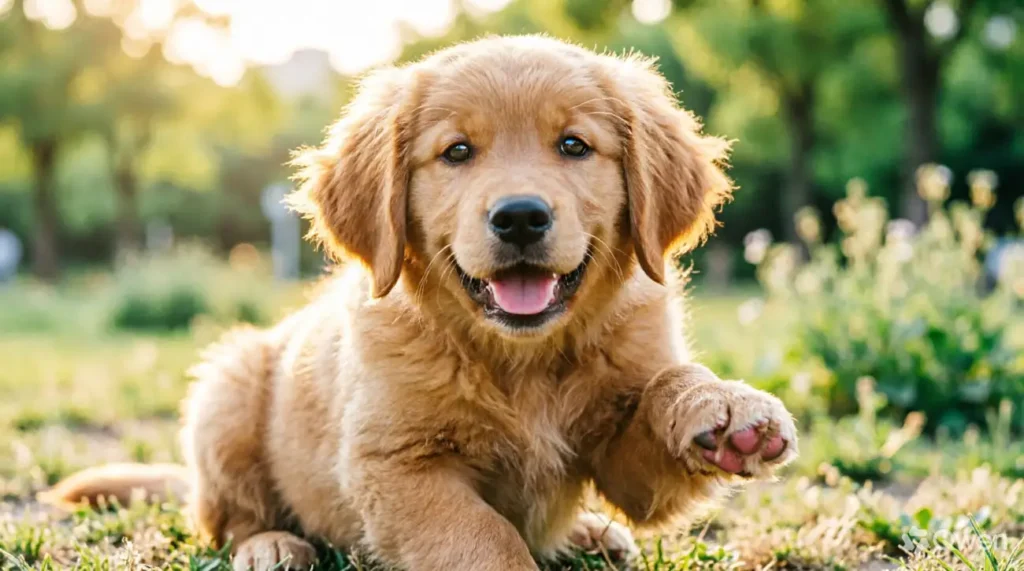 As friendly as a puppy