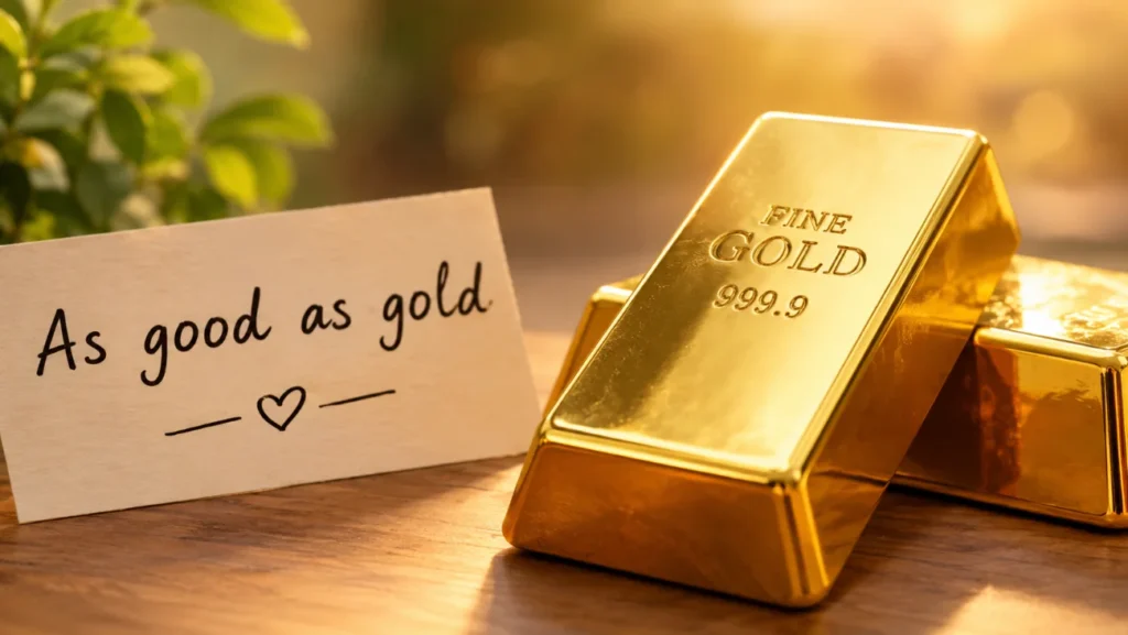 As good as gold