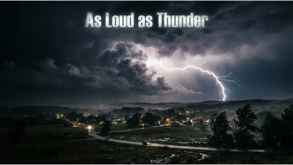 As Loud as Thunder