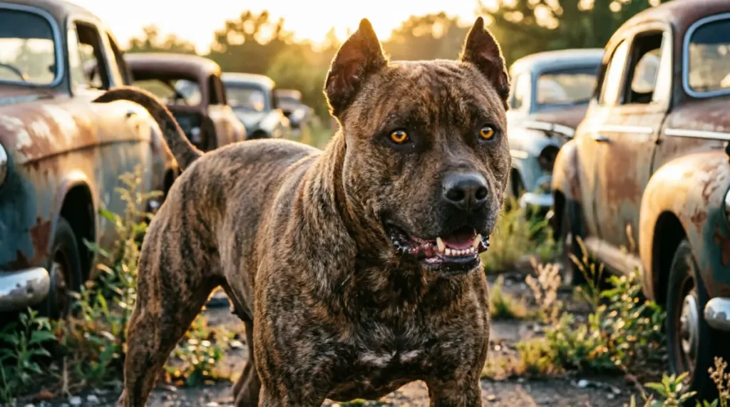 As mean as a junkyard dog