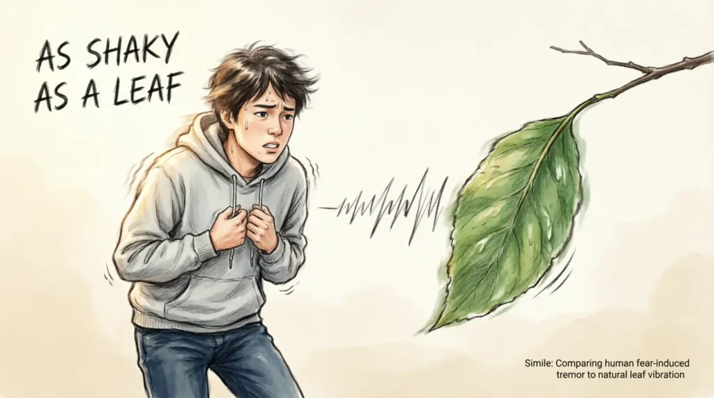 As shaky as a leaf
