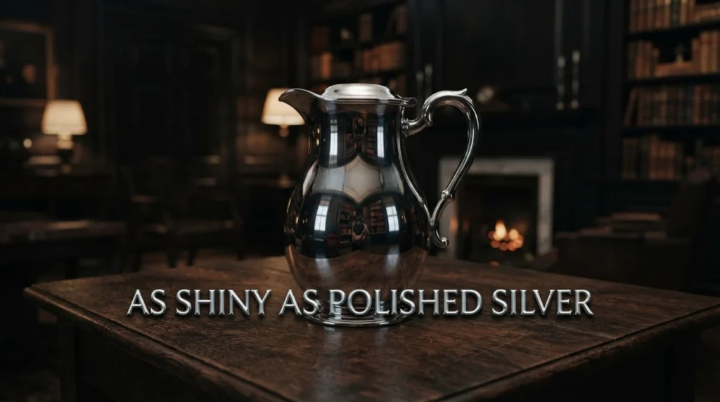 As Shiny as Polished Silver