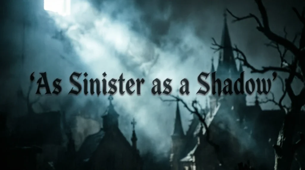 As Sinister as a Shadow