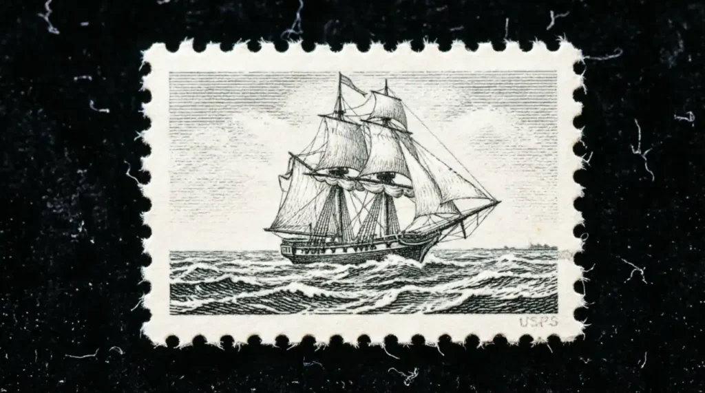 As small as a postage stamp