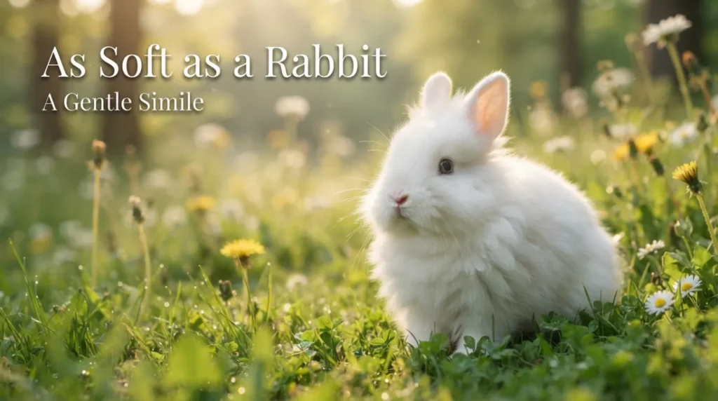 As soft as a rabbit