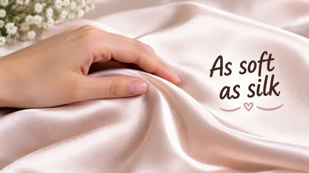 As soft as silk
