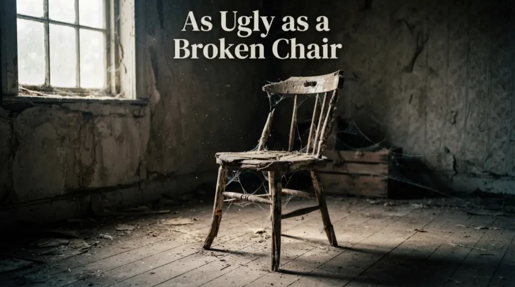  As Ugly as a Broken Chair