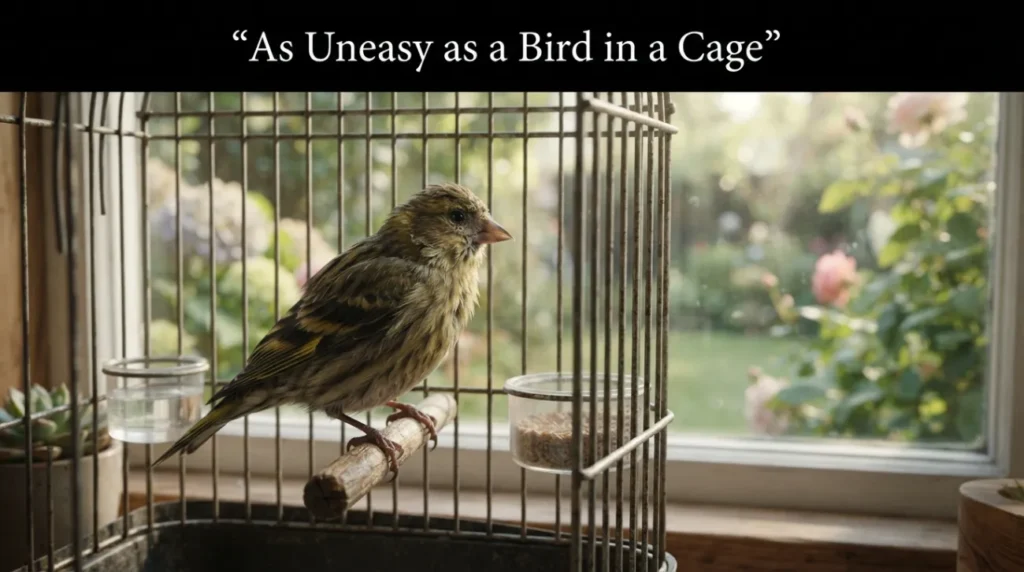 As Uneasy as a Bird in a Cage