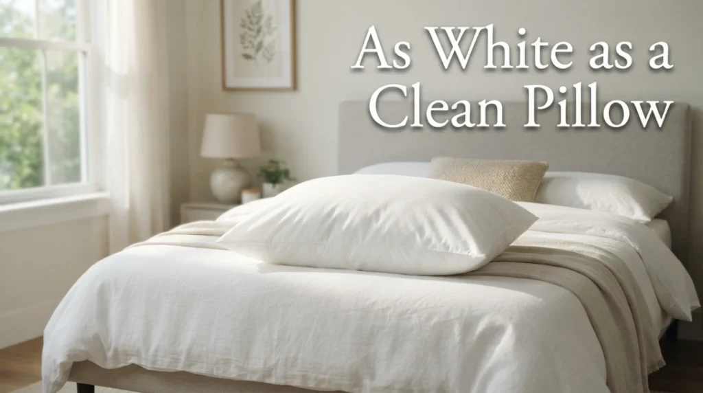 As White as a Clean Pillow