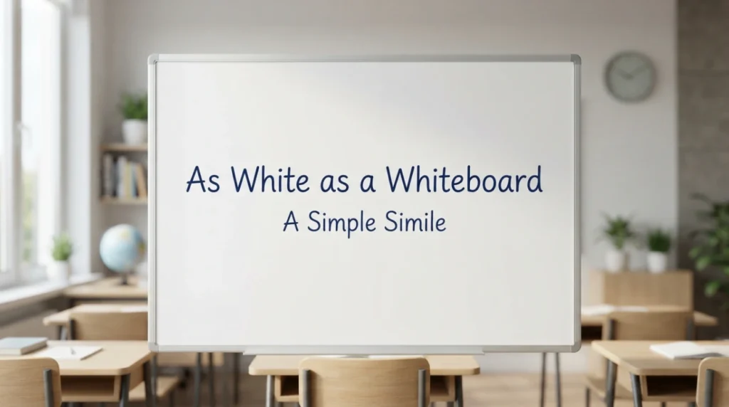 As White as a Whiteboard