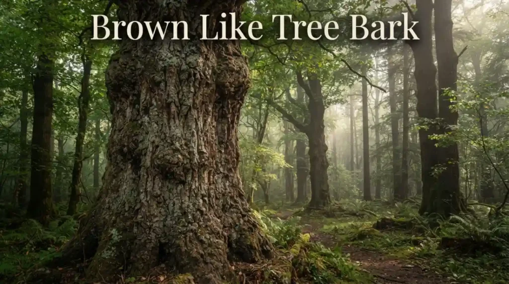 Brown Like Tree Bark
