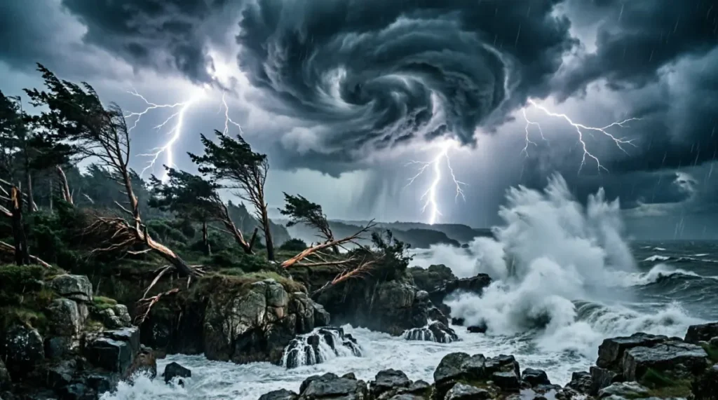 Furious as a storm