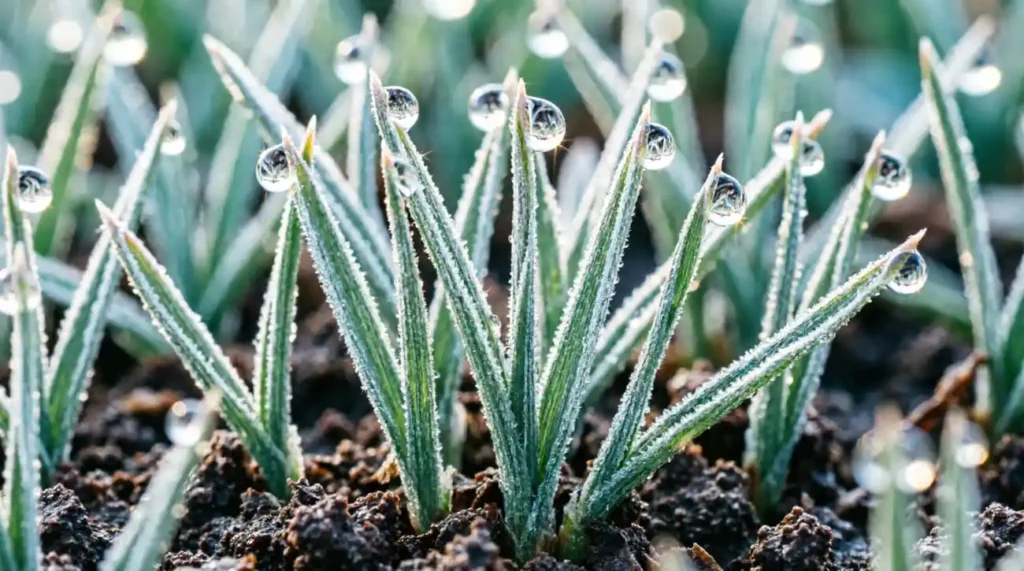  Grass Like Tiny Spears