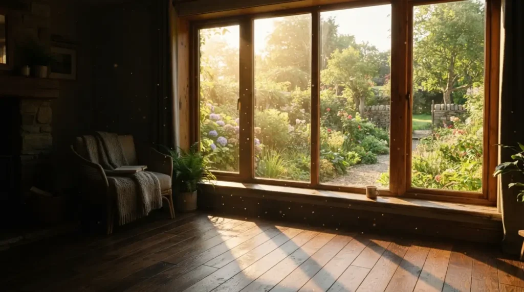 Home is like a bright window