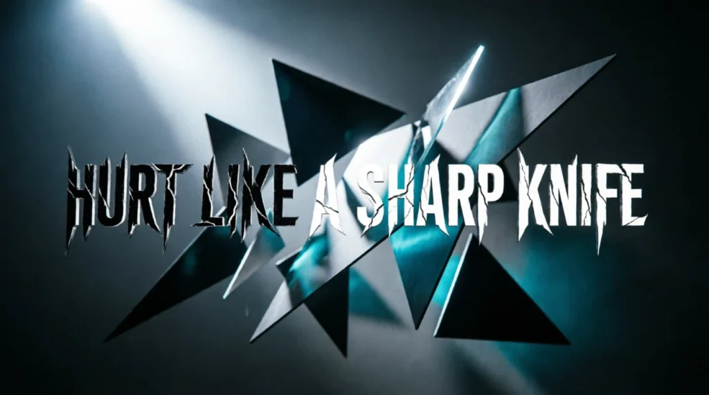 Hurt Like a Sharp Knife