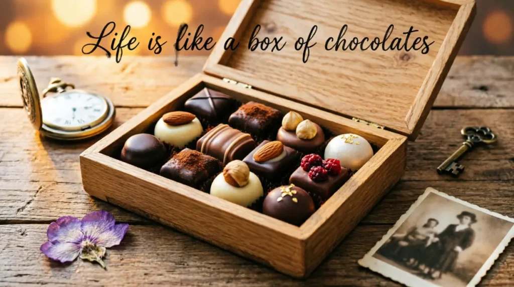Life is like a box of chocolates