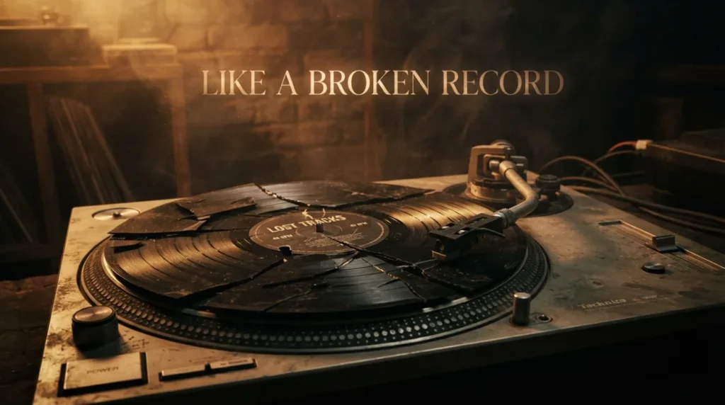 Like a broken record