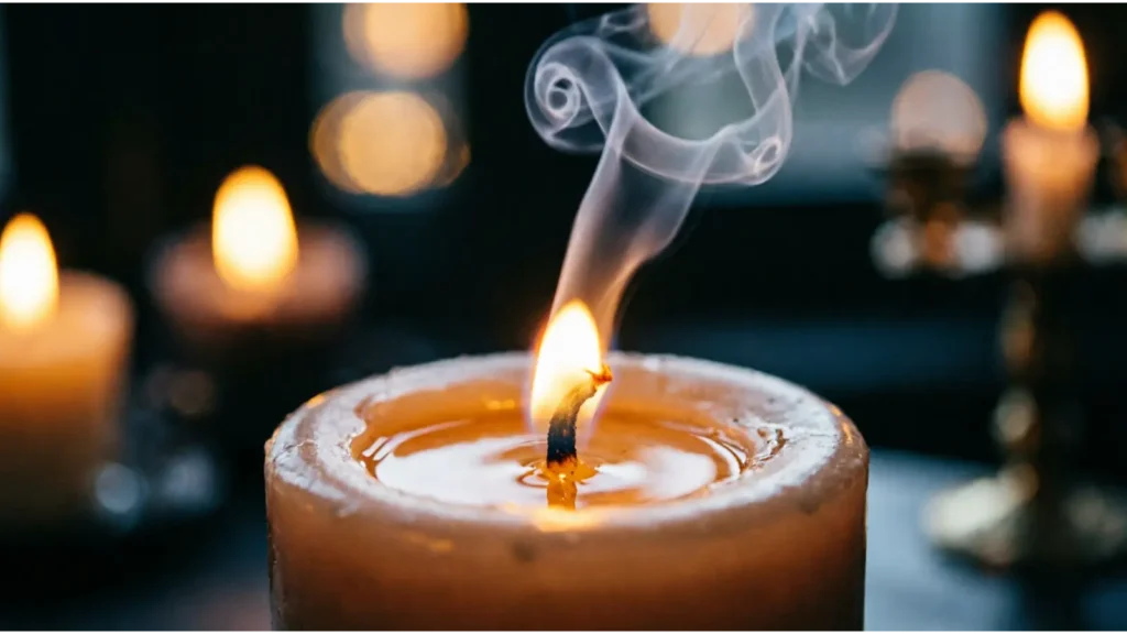 Like a candle slowly going out
