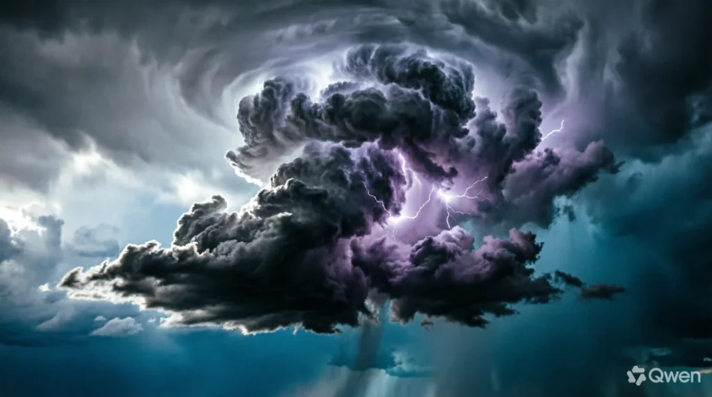 Like a dark cloud