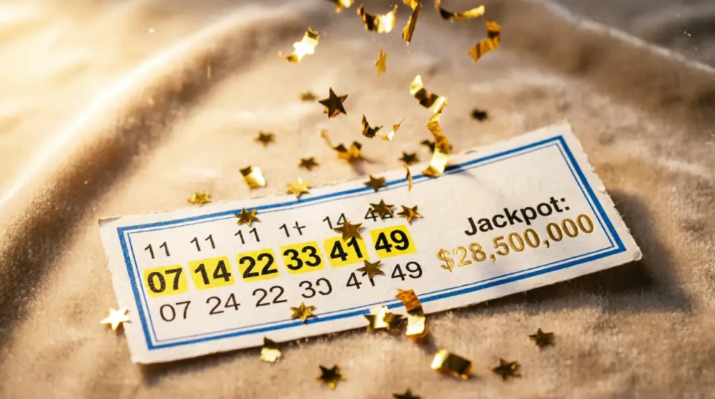 Like a winning ticket