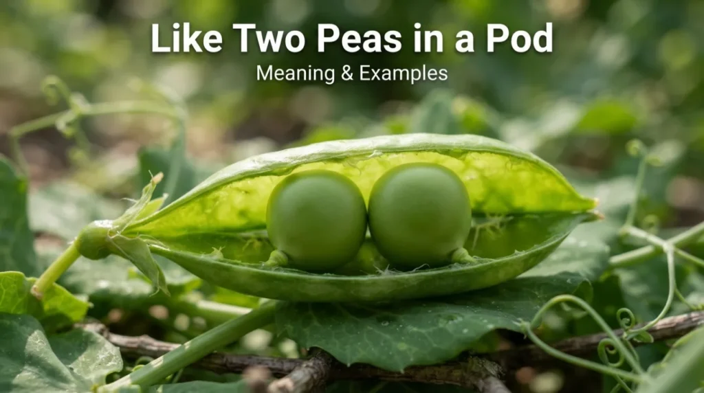 Like Two Peas in a Pod