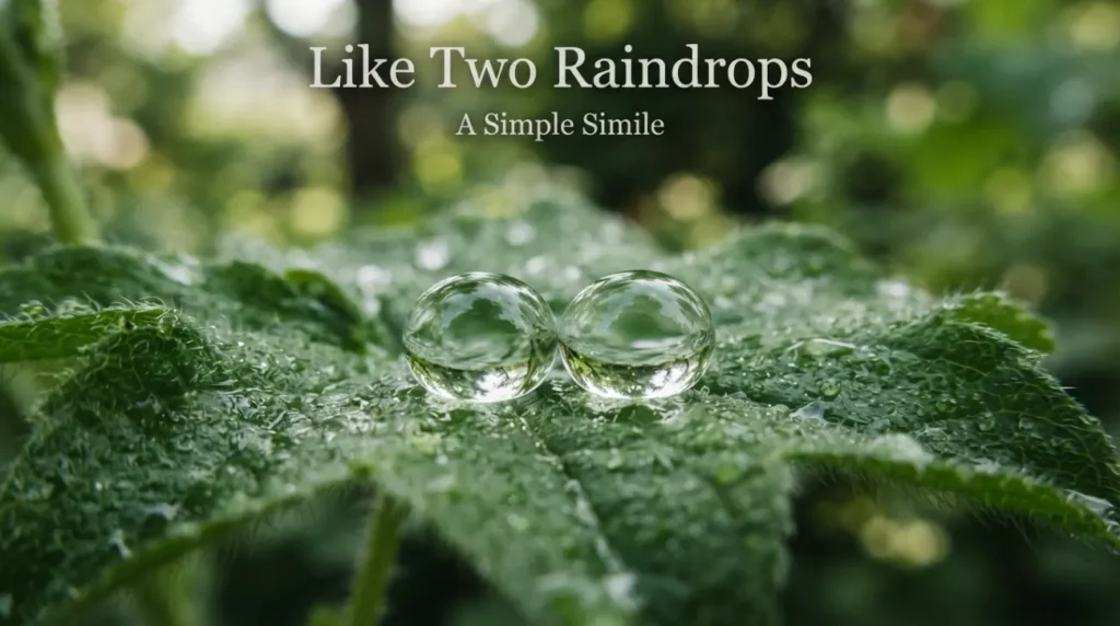 Like Two Raindrops