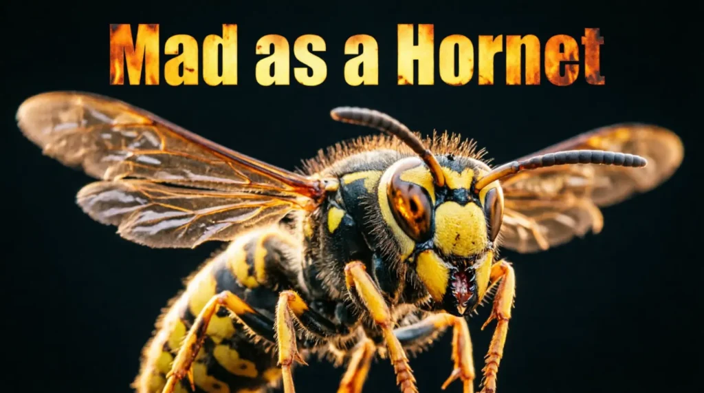 Mad as a hornet