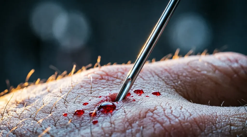 Pain Like Glass Cutting Skin