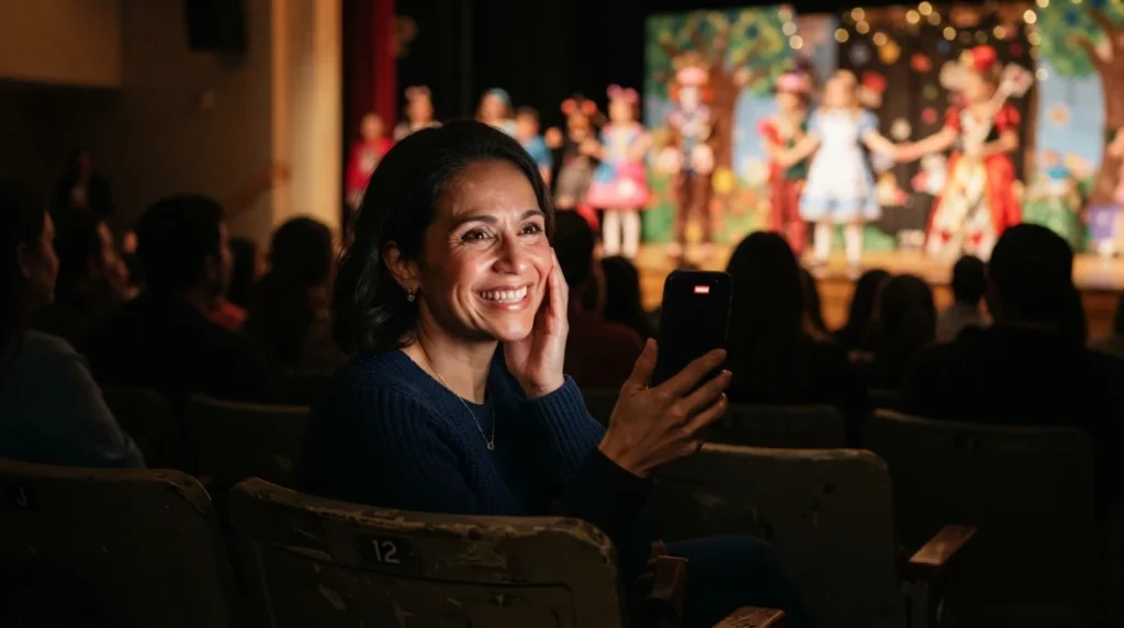 Proud as a Parent at a School Play