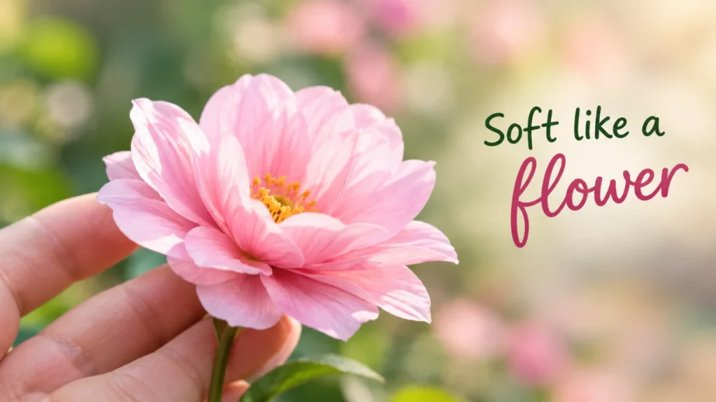 Soft like a flower