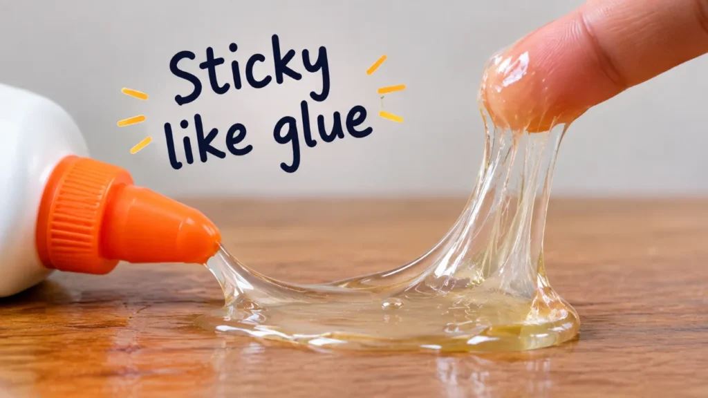 Sticky like glue