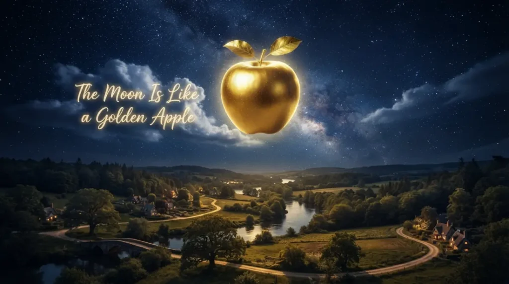 The Moon Is Like a Golden Apple